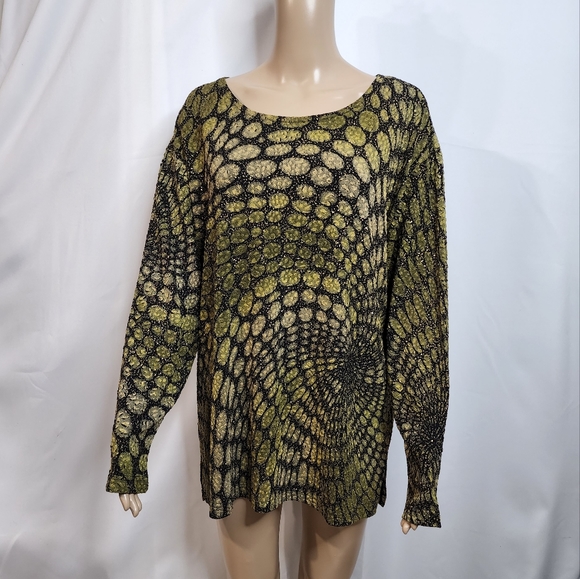 LS Collections blouse size XL Long sleeves - Picture 4 of 12